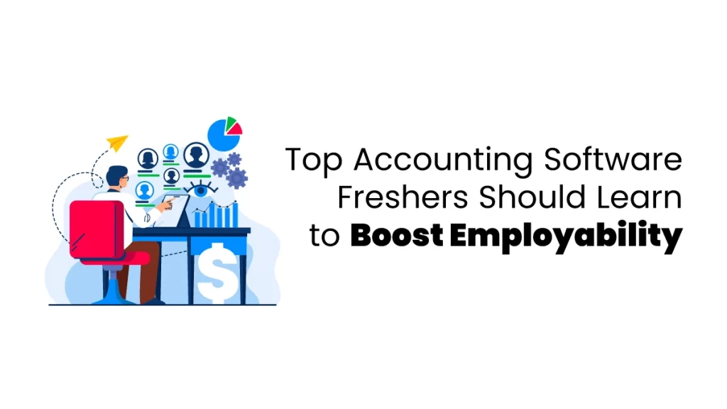 featured image showing top accounting software for freshers