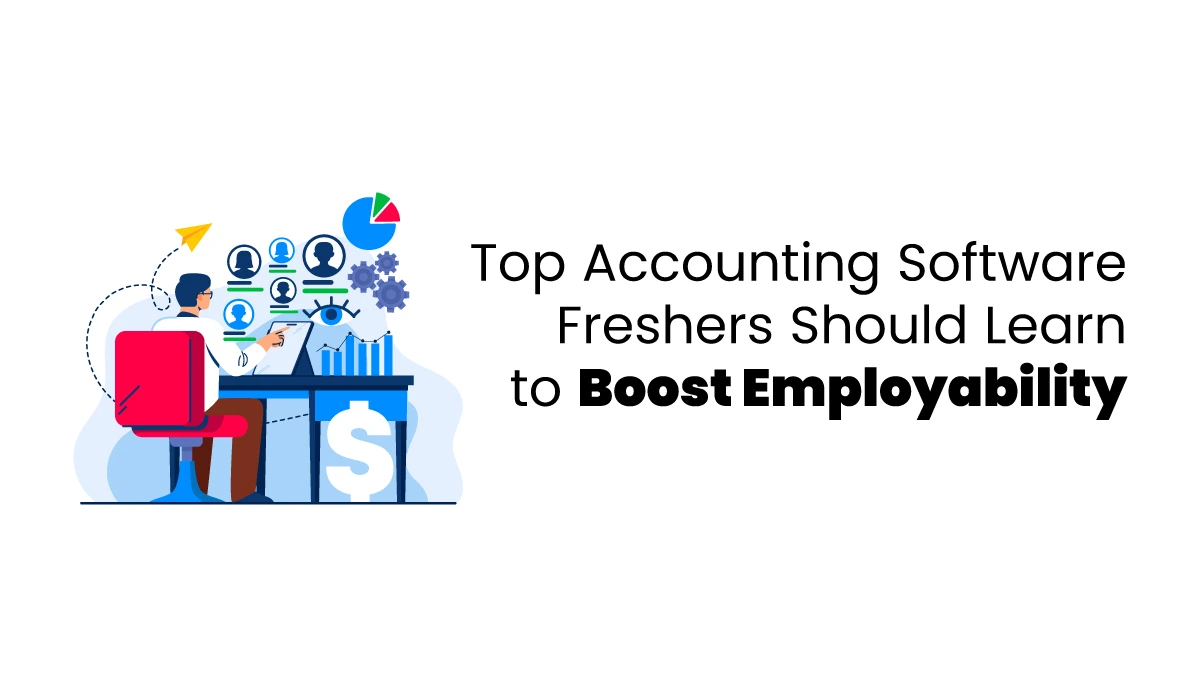 featured image showing top accounting software for freshers