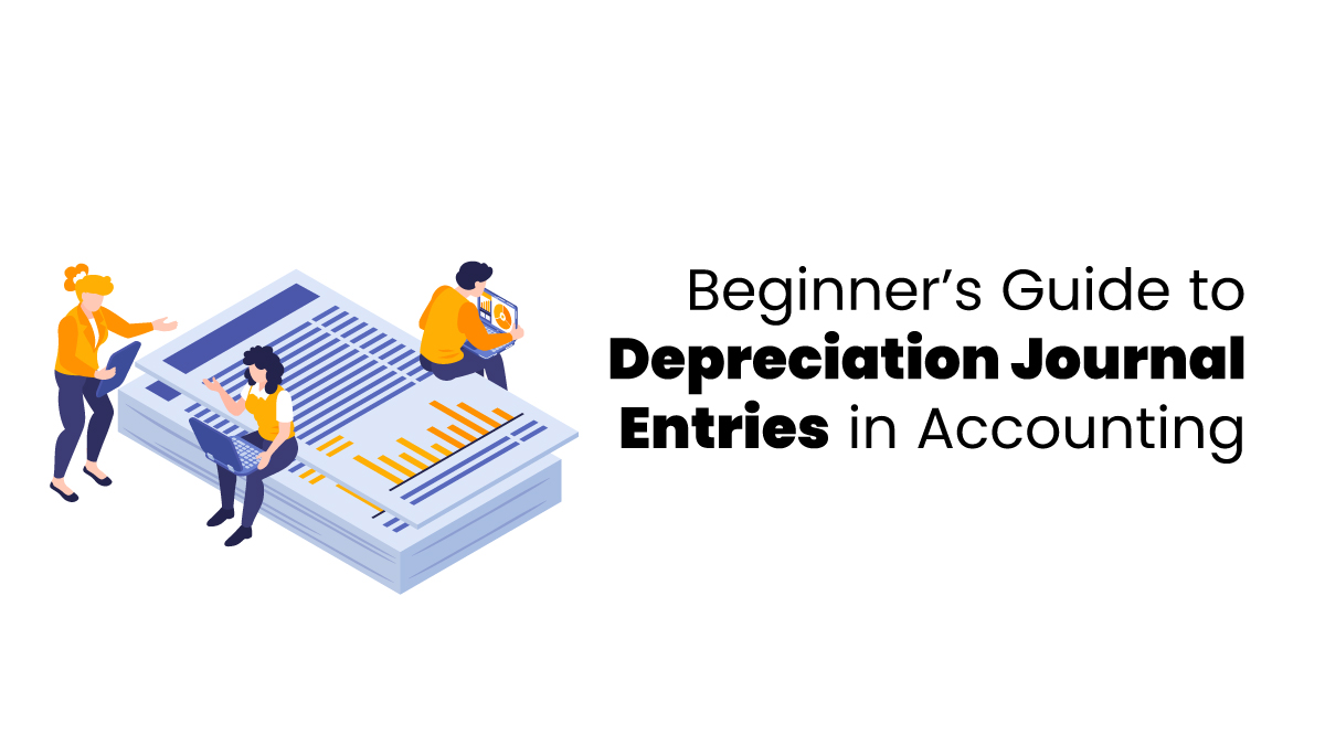 featured image showing depreciation journal entries
