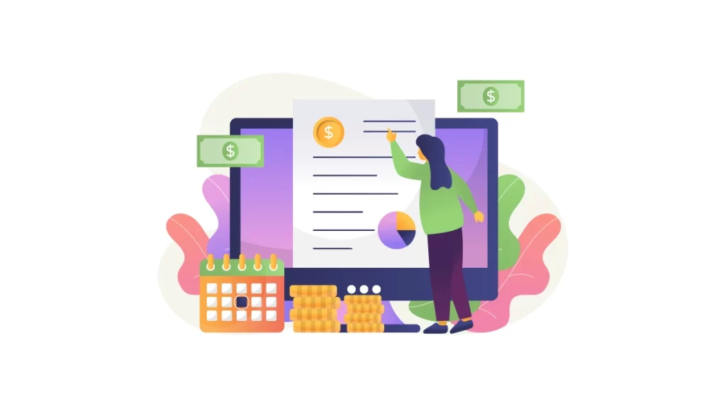 vector image on prepaid income journal entry
