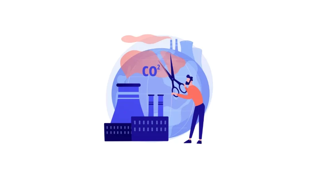 vector image on what is carbon accounting