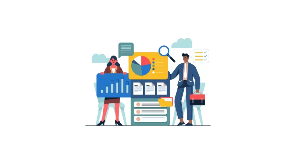 vector image on qualified audit opinion