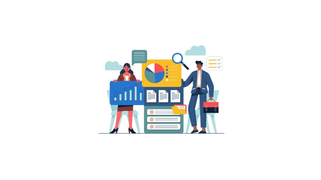 vector image on what is financial reporting