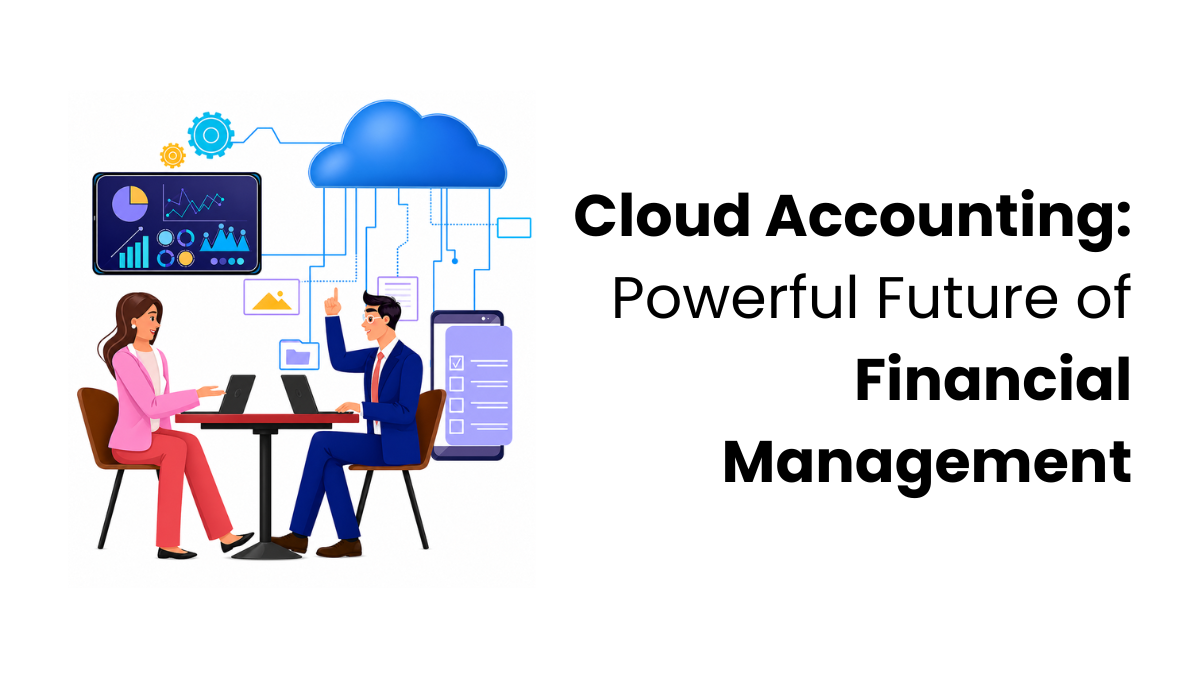 cloud accounting: Future of financial managment vector