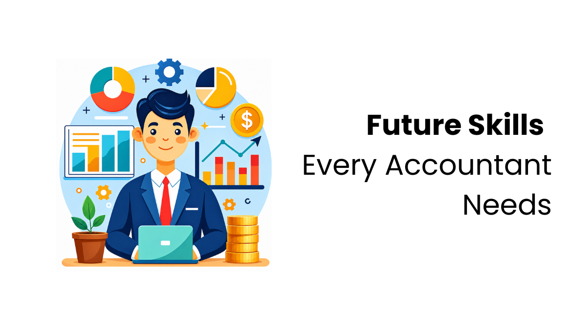 accounting skills vector image