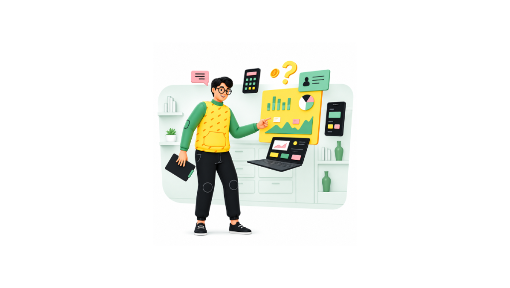 accounting vector image 