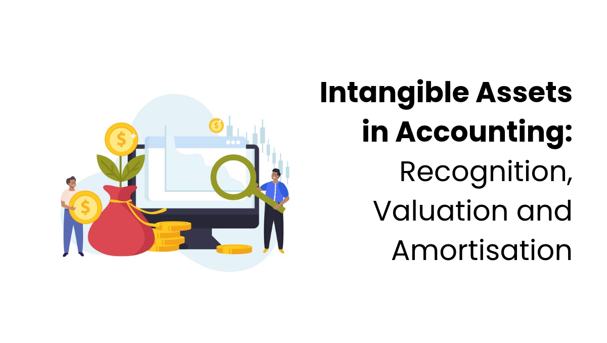 intangible assets in accounting vector image